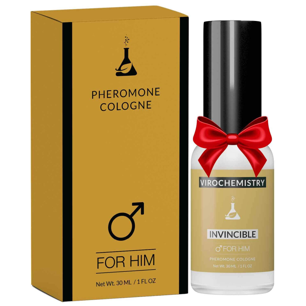 Virochemistry Pheromone Cologne, Bold, Extra Strength Formula For Him [Invincible] - 30Ml