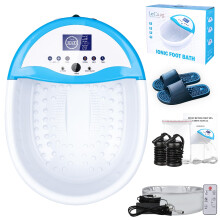 Máquina de desintoxicación de pies iónica, spa portátil para el hogar, kit de limpieza iónica con zapatillas de masaje