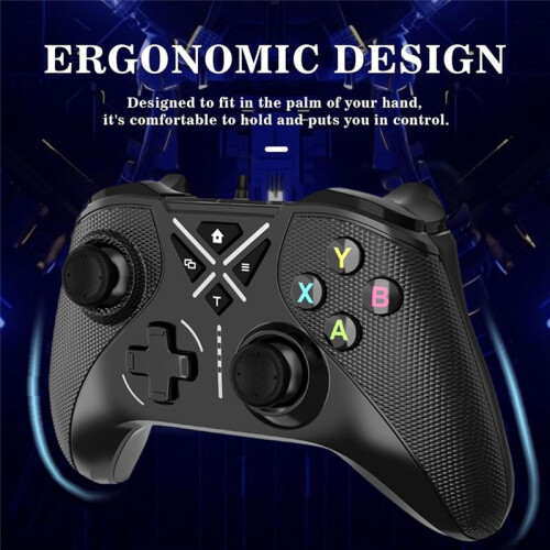Wired Game Controller with Hall Triggers Joysticks and Turbo Function for  Series S/X,  One, and PC 2