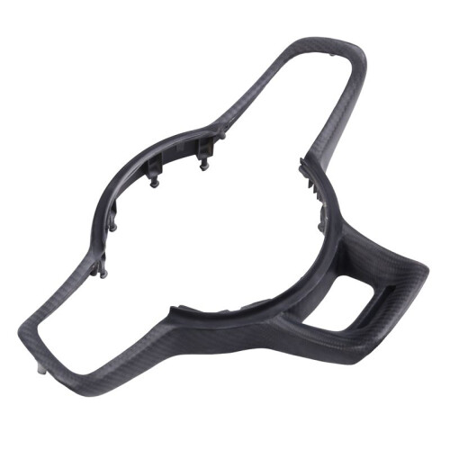 Carbon Fiber Steering Wheel Decorative Frame Rline Button Frame for   7 MK7  B8  MK2 A