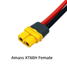XT60-Auf-O--Anschlusskabel, XT60H-Buchse auf O--Ösenanschlusssteckerkabel für RC-Lipo-Akku