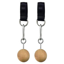 Houten Handvat Optrekken Balgreep Vingerversterker Sporter Arm Spierkracht Training Klimmen Fitnessaccessoires B