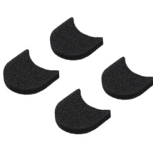 Per  GO 3/GO 3S Riduzione del Rumore In Cotone Antivento Accessori per Fotocamere Sportive Radio Cotone Antivento Adesivo
