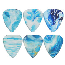 Palhetas Transparentes, Palhetas de Guitarra, Guitarra Folk, Palhetas de Guitarra Elétrica, Palhetas Transparentes de Cor Personalizada A