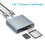Card Reader for CFexpress Type A + Type B +  Memory Card 3-In-1 High Speed 10Gbps Data Transfer USB 3.1 Gen 2 3
