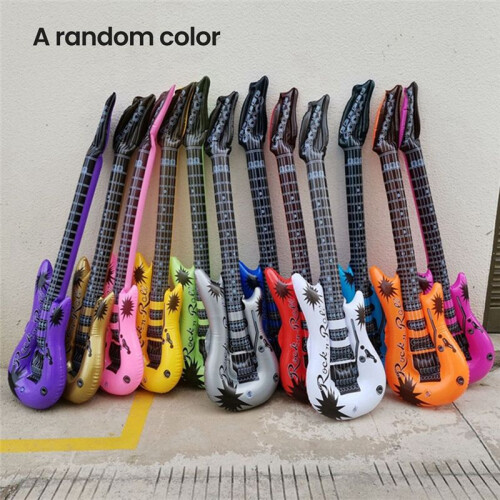 Inflatable  Microphone. Perfect Gifts, Entertainment Interactive Props with Random Colors. 80 Microphone 1
