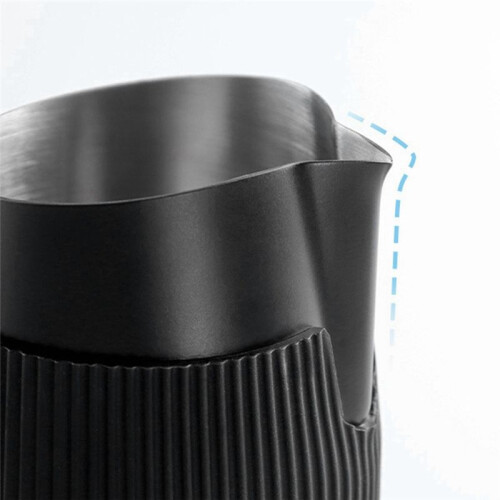 Pointed Mouth Oblique Mouth Pull Design Cup Solid Color Milk Foam Cup Anti-Scalding Pull Design Cup 420ml 1