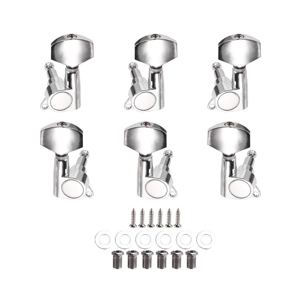 6Pcs Sealed Guitar String Pegs Locking Tuners 3L3r Tuning Pegs String Tuner Acoustic Guitar Tuner Machine Knob 4712660571351