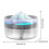 Vulcano Aromatherapy Machine Multi-Function Flame Luftfuktare 2L Parfym Diffusor med Stor Kapacitet Atmosfär Nattljus 9