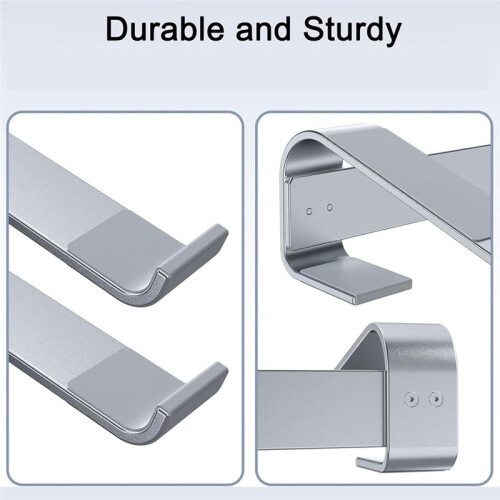 Supporto di Raffreddamento per Laptop In Alluminio Supporto Verticale per Computer Portatile Supporto per Laptop Accessori per Laptop