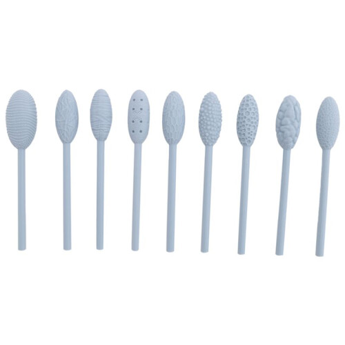 Texture Tool Sets for Clay Art 9Pcs, Clay Modeling Pattern Rollers Kit, Clay Texture Rolling Emboss Plaids Hand Rollers