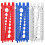 3Pcs Nut Bolt Thread Gauge Plastic Metric and Standard Sizer Tool Bolt Measuring Size and Thread Identifier Gauge 1