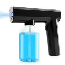 Barber Water Wireless Electric Water Steam Mist Disinfection Garden Mist Tool Black