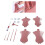 18Pcs Knitting Machine Adapter Set Replacement Tools for 22 32 40 48 and Jamit, Needles Knitting Accessories 1