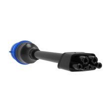For Model 3 Pin CEE Adapter for Model X S Y Gen 2 Ev Charger Extension Cord Connector 240V Outlet 32A 10 in