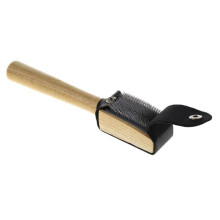 Wood Suede Sole Wire Cleaners Dance Shoes Cleaning Brush for Footwear