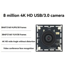Módulo de Cámara USB 3.0 de 8 MP 4K HD IMX415, Cámara Web de Alta Resolución con Cable de 2 M para Transmisión en Vivo y Videoconferencias.