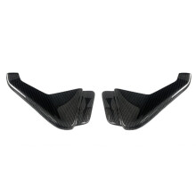 Motorcycle Front Lip Wind Wing Cover Carbon Fiber Cone Aerodynamics Fairing Spoiler for 660 2021-2024