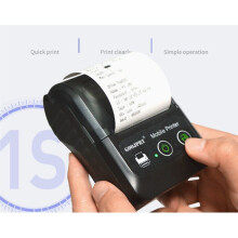 GOOJPRT Draagbare Thermische Bon Compatibel met voor Mutil-Ple Systeem voor POS-Machine Om Rekeningen Af Te Drukken Printer EU-Stekker