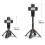 Selfie Stick Scalable Portable Mobile Phone Camera Stand  Height Adjustable Flat-Standing Quadripod 5