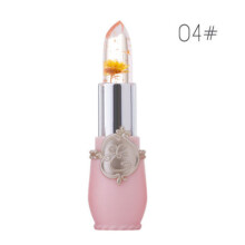 (#4)Rouge à Lèvres Fleur Couleur Gelée Transparent Magique Changement de Température Lèvres