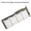 PH46-4 4-Disk SFF8639 U.2 NVME e  Disco Rígido de 2,5 Polegadas para Placa Dividida PCIE4.0 Placa Adaptadora de Disco Rígido PCIE4.0 X16 6