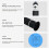 Honey Refractometer with ATC Refractometer for Honey Moisture Multifunctional Handheld Antifreeze Freezing Point Meter 6