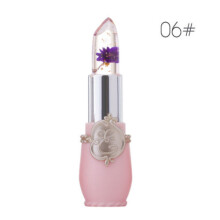 (#6)Rouge à Lèvres Fleur Couleur Gelée Transparent Magique Changement de Température Lèvres