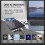 External CD/DVD Drive Player, 7 in 1 USB 3.0 CD/DVD-ROM +/-RW CD Burner for Laptop Desktop ,Windows 11/10/8/7 Linux 1