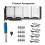 PH46-4 4-Disk SFF8639 U.2 NVME e  Disco Rígido de 2,5 Polegadas para Placa Dividida PCIE4.0 Placa Adaptadora de Disco Rígido PCIE4.0 X16 3