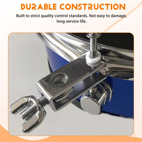 Drum Mounting Screw Clamps Adjustable Extension Clip Hardware Mount Drum Set Parts 2