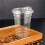 12 Oz Plastic Cup with Direct Drinking Lid Clear Disposable Cup Tasting 3