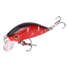 (Style H)Leurre de pêche simulation faux appâts yeux 3d hameçons accessoires flottants pêche
