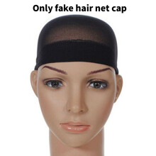 (Black) Wig Breathable Cap Stretchable Nylon Stretch Stocking Cap Nude Durable Black