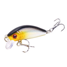 (Style B)Leurre de pêche simulation faux appâts yeux 3d hameçons accessoires flottants pêche