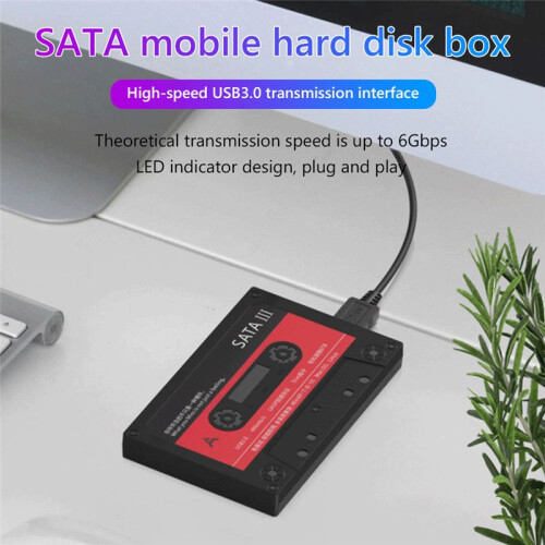 2,5 Polegadas USB 3.0  HDD Externo SSD Hard Drive Enclosure to USB Disk Solid State Disk Hard Disk para PC Laptop 2