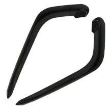 Car Front Bumper Splitter Spoilers Canard Air Knife Surround Trim for B8 Variant R 2016-2020 Gloss Black