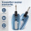 Guitar Wireless System USB Rechargeable Wireless Guitar Transmitter Receiver Electric Guitar Bass Wireless System,B 2