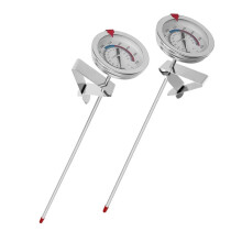 Candy Oil Thermometer for Fring,Deep Fry Thermometer with Pot Clip,12Inch Probe - for Tall Pots,Beef,Lamb, Meat Cooking