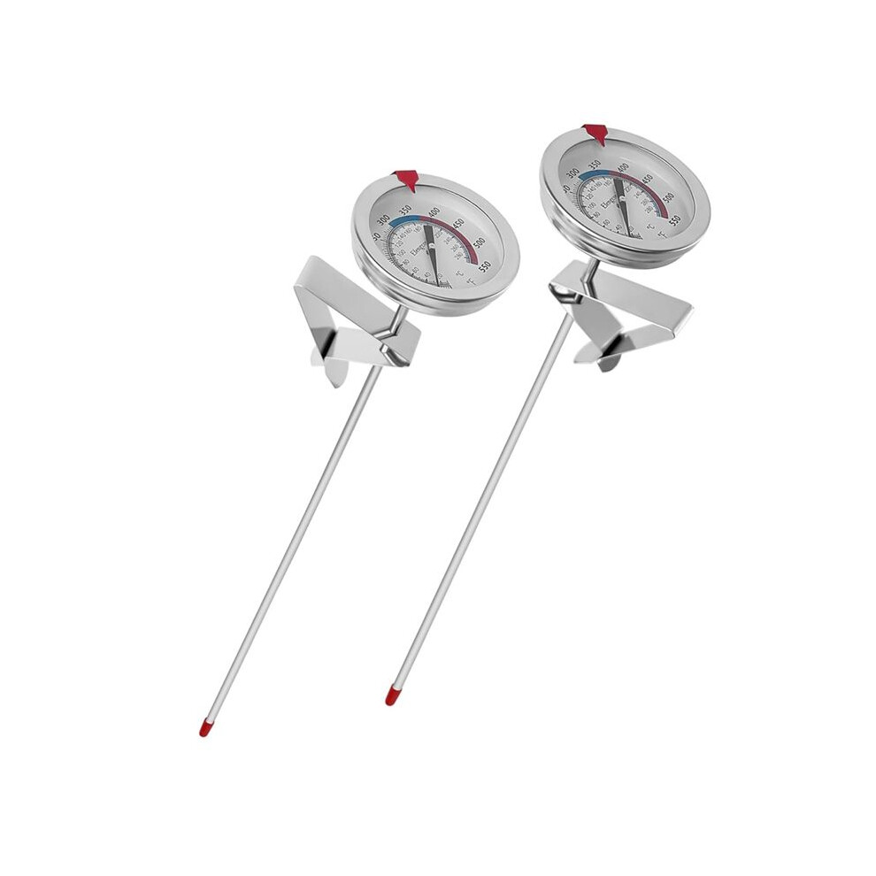 Candy Oil Thermometer For Fring,Deep Fry Thermometer With Pot Clip,12Inch Probe - For Tall Pots,Beef,Lamb, Meat Cooking Tauoh