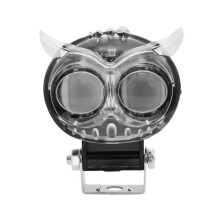 LED-Linsenscheinwerfer, Farblicht, ZusäTzlicher Nebelscheinwerfer, Doppellinsenscheinwerfer für Motorrad, LKW, Auto, ATV, SUV, Boot, Traktor