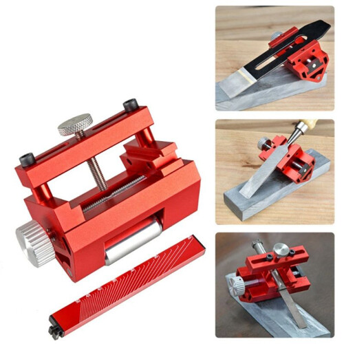 Fixed Angle Sharpener Bracket Set, Fast Sharpener, Household Tools Suitable for Cutting Edges of Woodworking Chisels 2