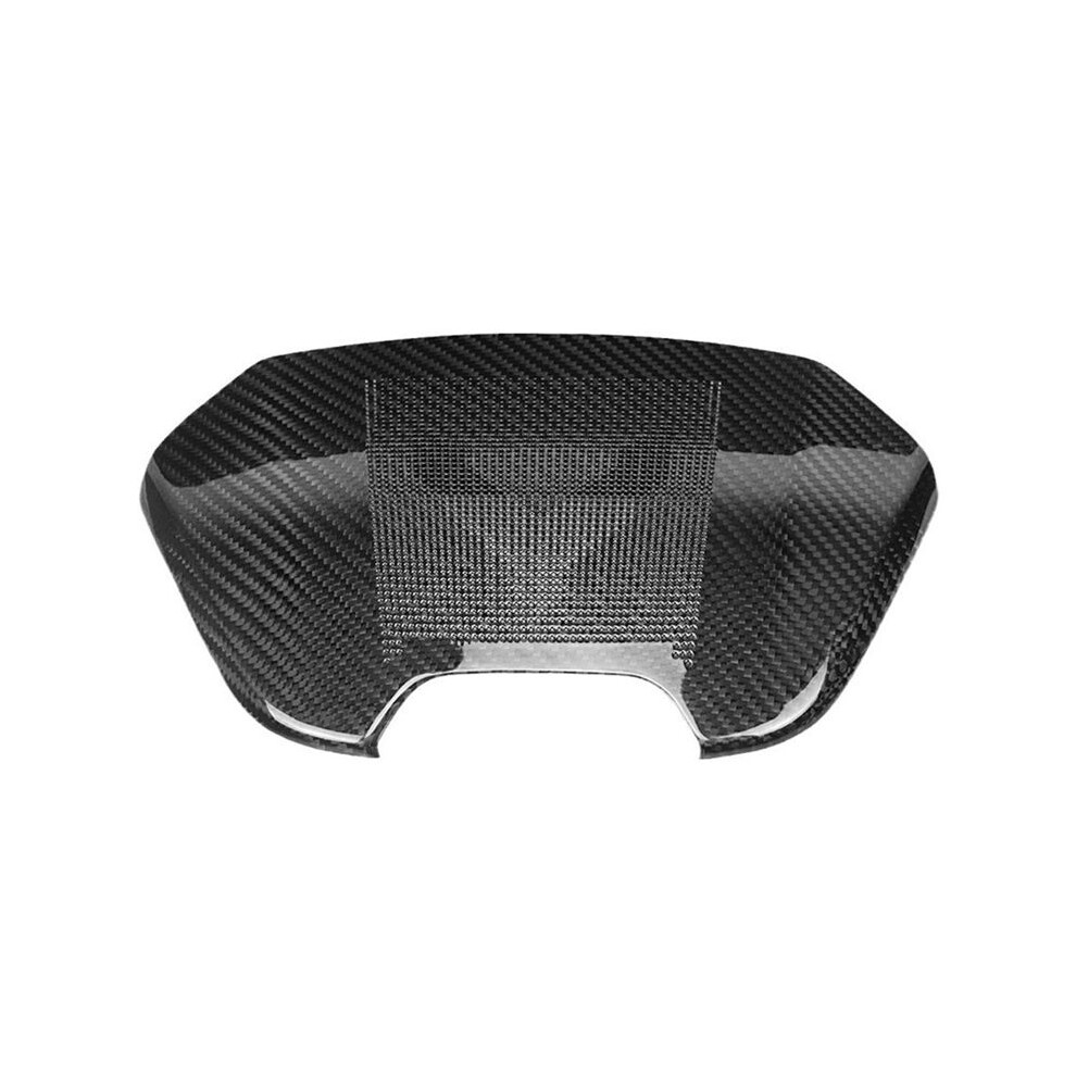 Real Carbon Fiber Car Rear Center Console Speaker Audio Grille Cover Trim For Corvette C8 2020+ Black 6032587099478