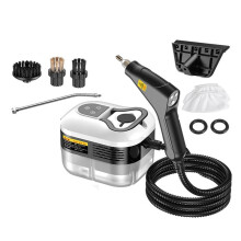 Pulitore A Vapore Portatile 1500 W Ad Alta Pressione, Temperatura, Disinfezione, Idropulitrice, Spina UE C