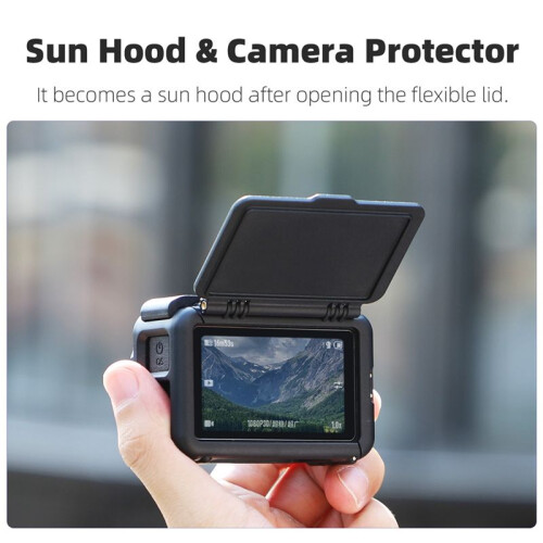 Rabbit Cage for  Action 5 Pro/4/3 Protective Case Quick Release Adapter Expansion Frame with Camera Hood 2