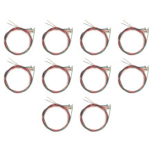 10 Sets of 6pcs Pure Copper Strings for Classical Guitar and Ukulele Strings Guitar Parts Accessories Colored String