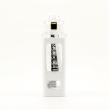 (White) Water Square 700ml Bottle Cup Sports Boys Girls Portable Summer Gift Antidrop