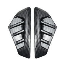 Car Side Wing Air Flow Intake Cover Side Trim Spoilers for X5 G05 LCI M Sport 2023+ Carbon Fiber Pattern