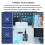 ESP32-S3 Wifi Camera Module AI Vision Module Support WiFi Video Transmission Face and Color Recognition Dual-Mode Kit 5
