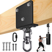 Boxsack-Aufhänger für Schwere Boxsäcke, Balkenmontage, Hardware, 360-Drehung, Deckenmontage für Boxsäcke, I-Träger, Balkenmontagehaken
